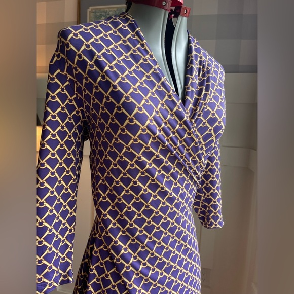 J Mclaughlin Rope Print Dress Size XS - Picture 5 of 11